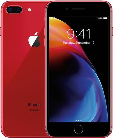 Apple iPhone 8 Plus 64GB Product Red, Unlocked A - CeX (IN): - Buy